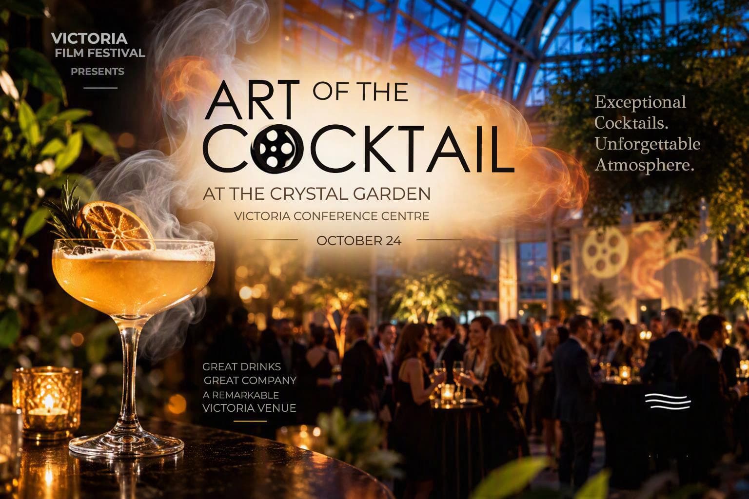 Art of the Cocktail at Crystal Garden