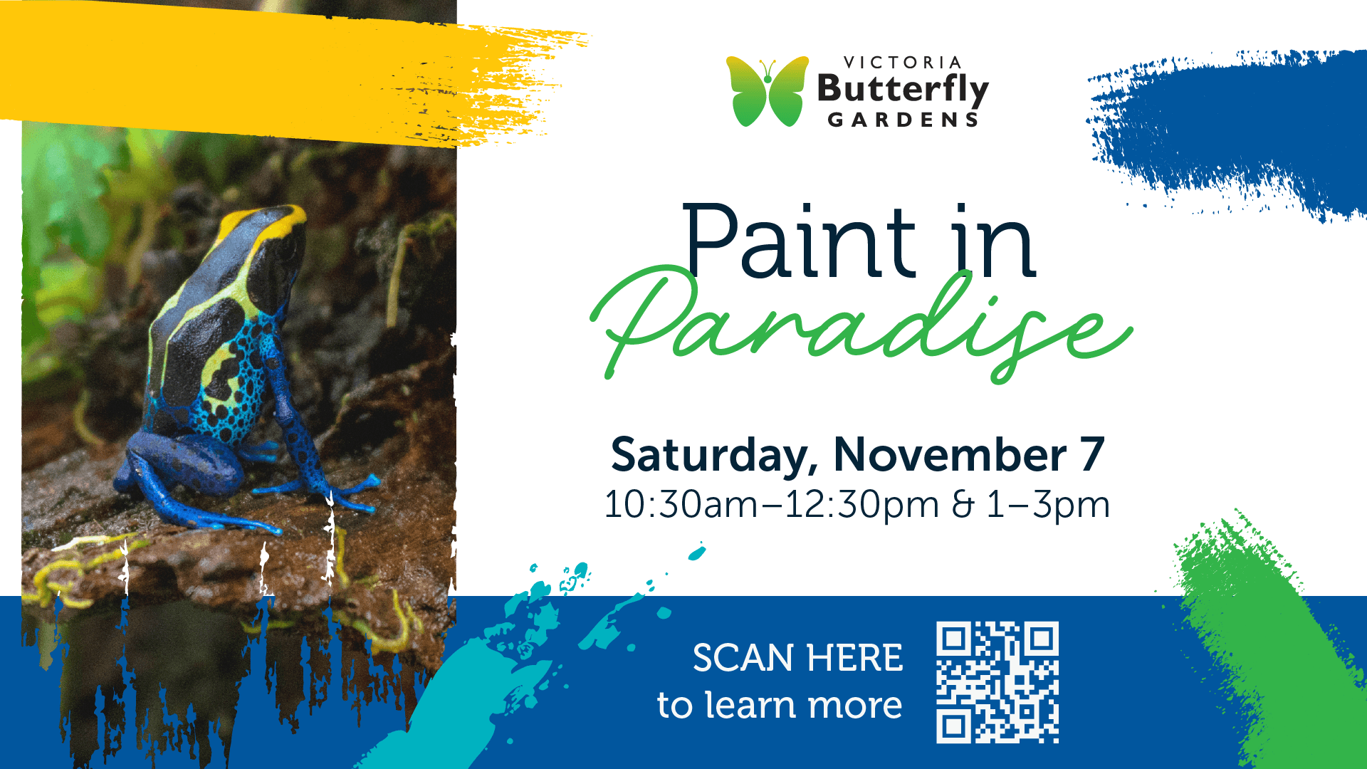 Paint in Paradise - Painting Class with Debra Thomlinson at Victoria Butterfly Gardens