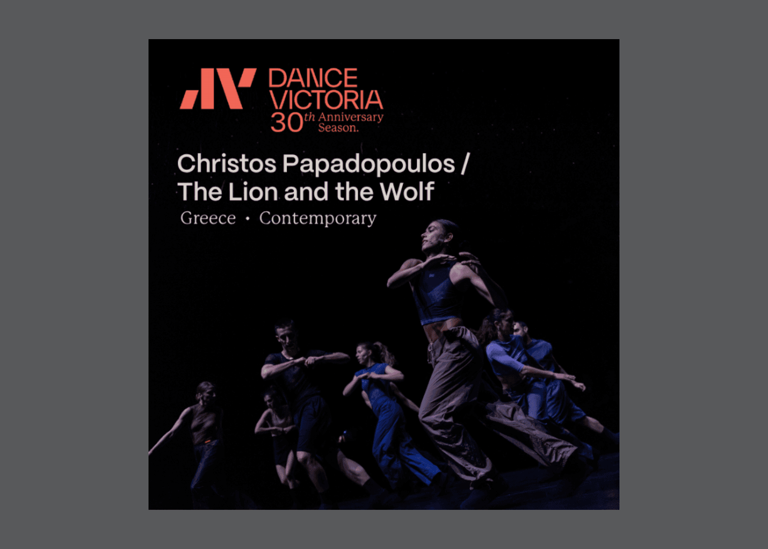 Dance Victoria presents Christos Papadopoulos - My Fierce Ignorant Step at Royal Theatre