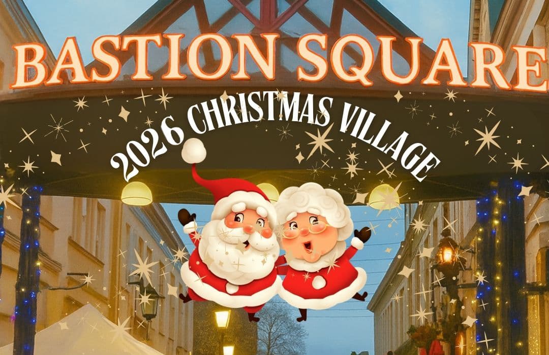 Bastion Christmas Village at Victoria