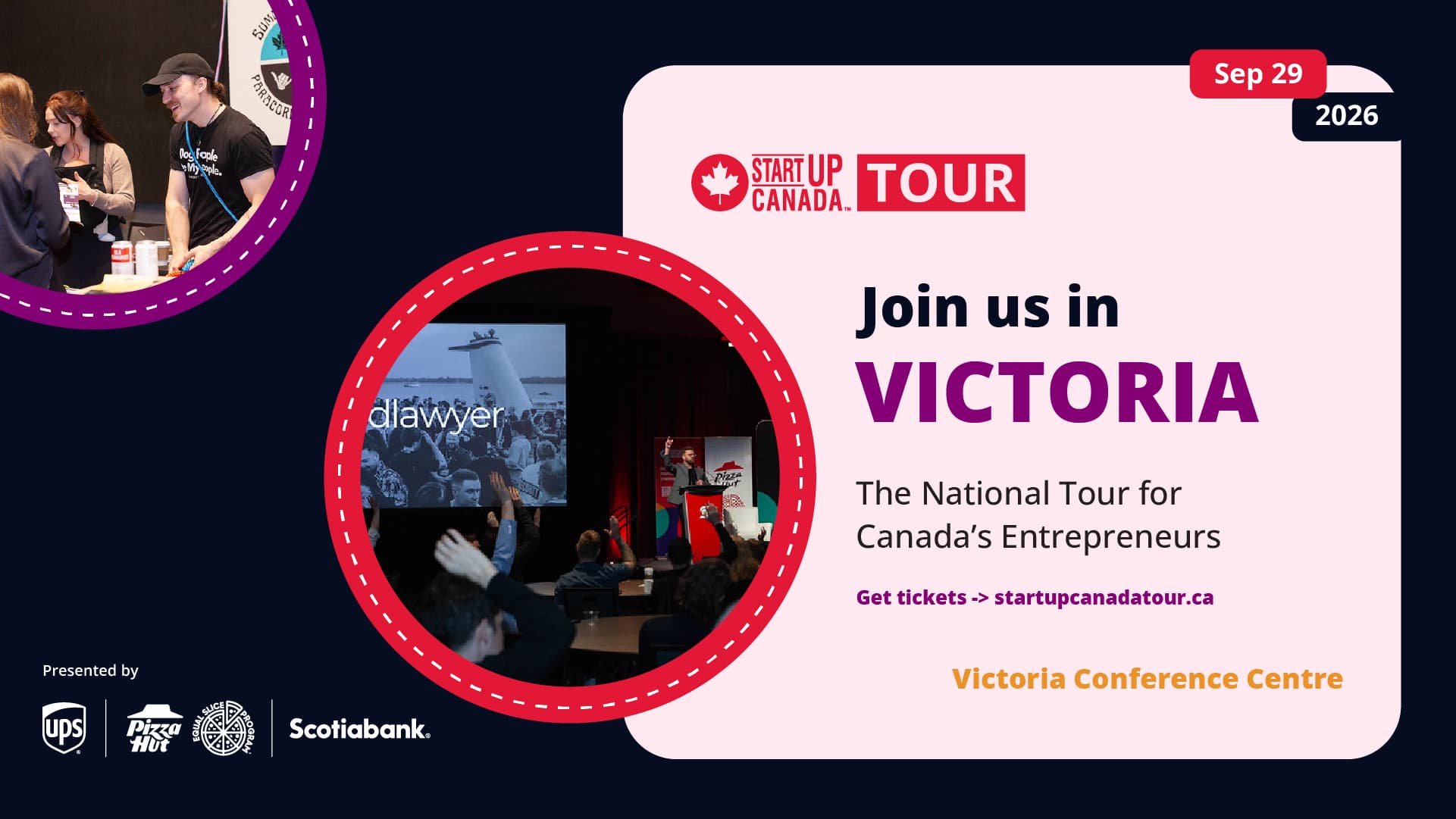 Startup Canada Tour – Victoria at Victoria Conference Centre