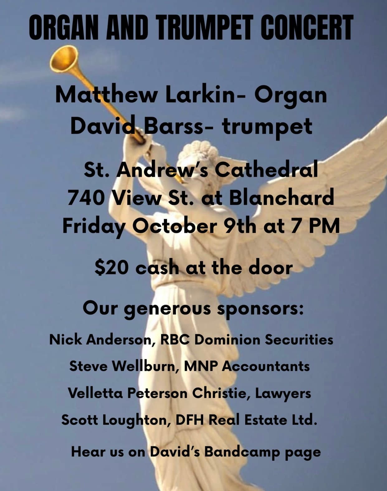 Organ and trumpet concert! at St. Andrew’s Presbyterian Church