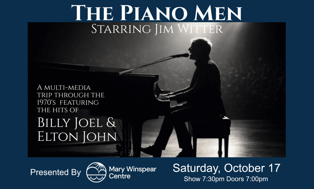 The Piano Men starring Jim Witter at Mary Winspear Centre