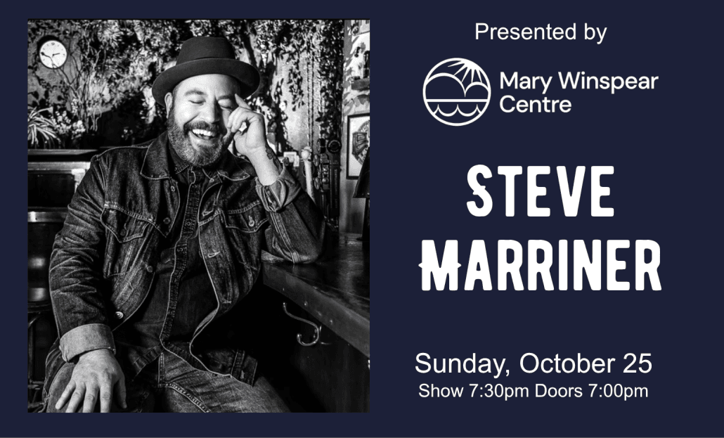Steve Marriner at Mary Winspear Centre