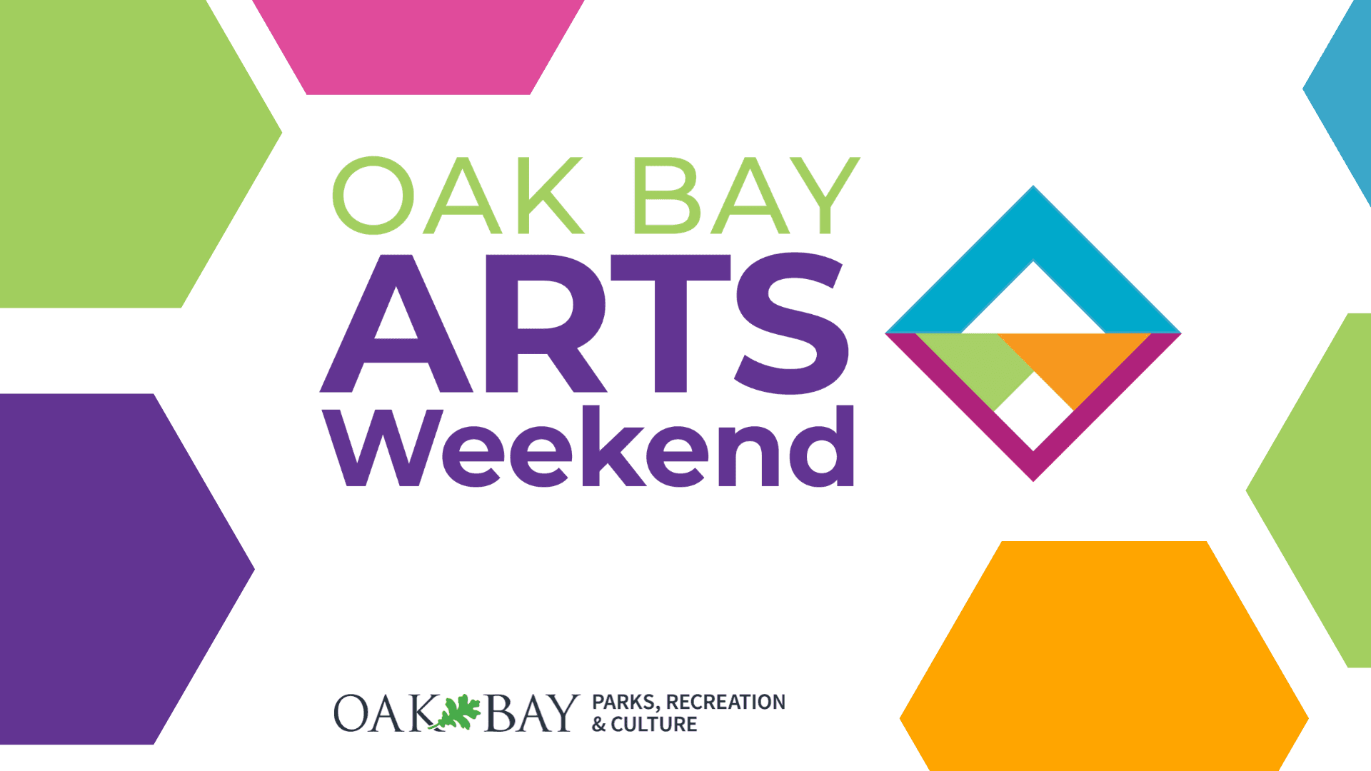 Poster for Fall Oak Bay Arts Weekend