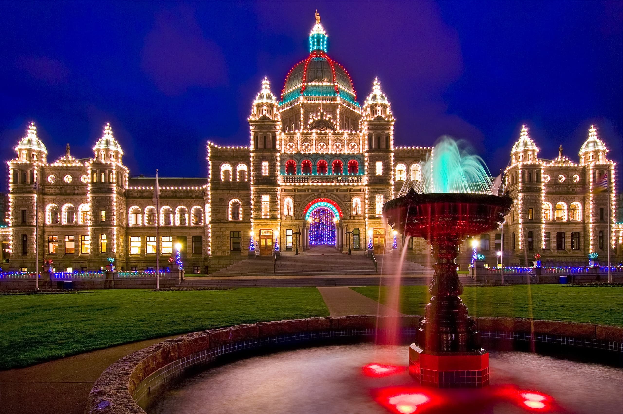 Poster for Light Up at the Parliament Buildings