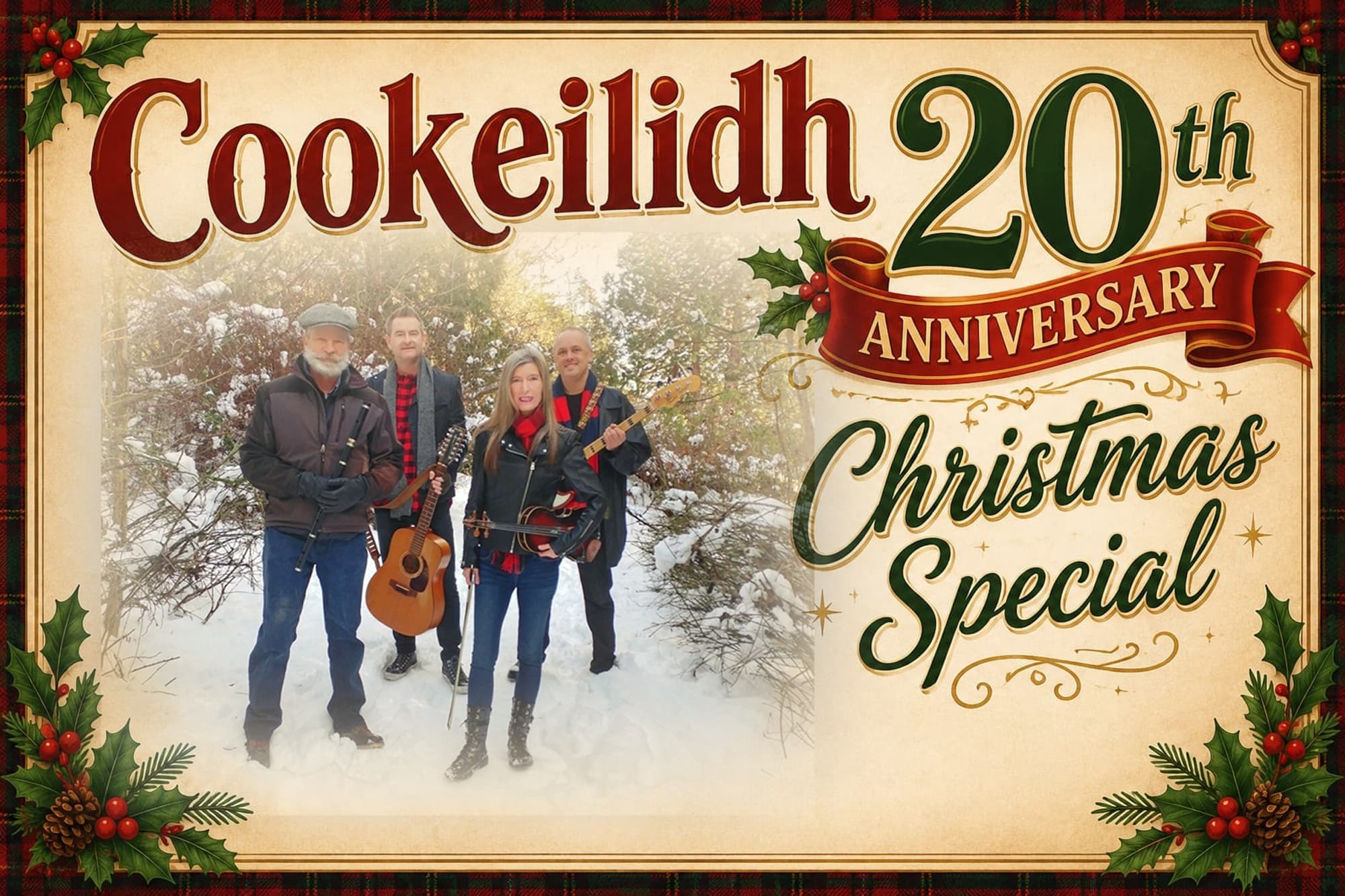 COOKEILIDH 20th Anniversary Christmas Special at Mary Winspear Centre
