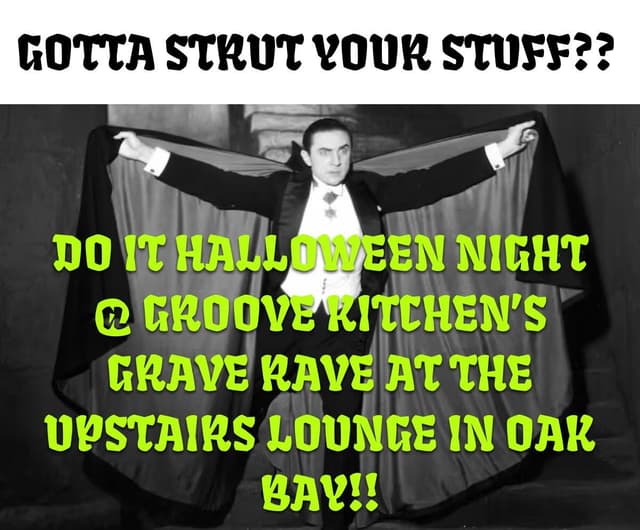 Groove Kitchen's Halloween Grave Rave at Hermann’s Jazz Club
