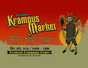 Krampus Market at Fernwood Community Centre
