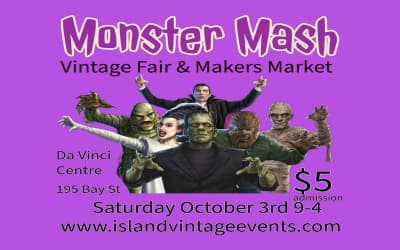 Monster Mash Halloween Vintage Fair and Makers Market. at Da Vinci Centre