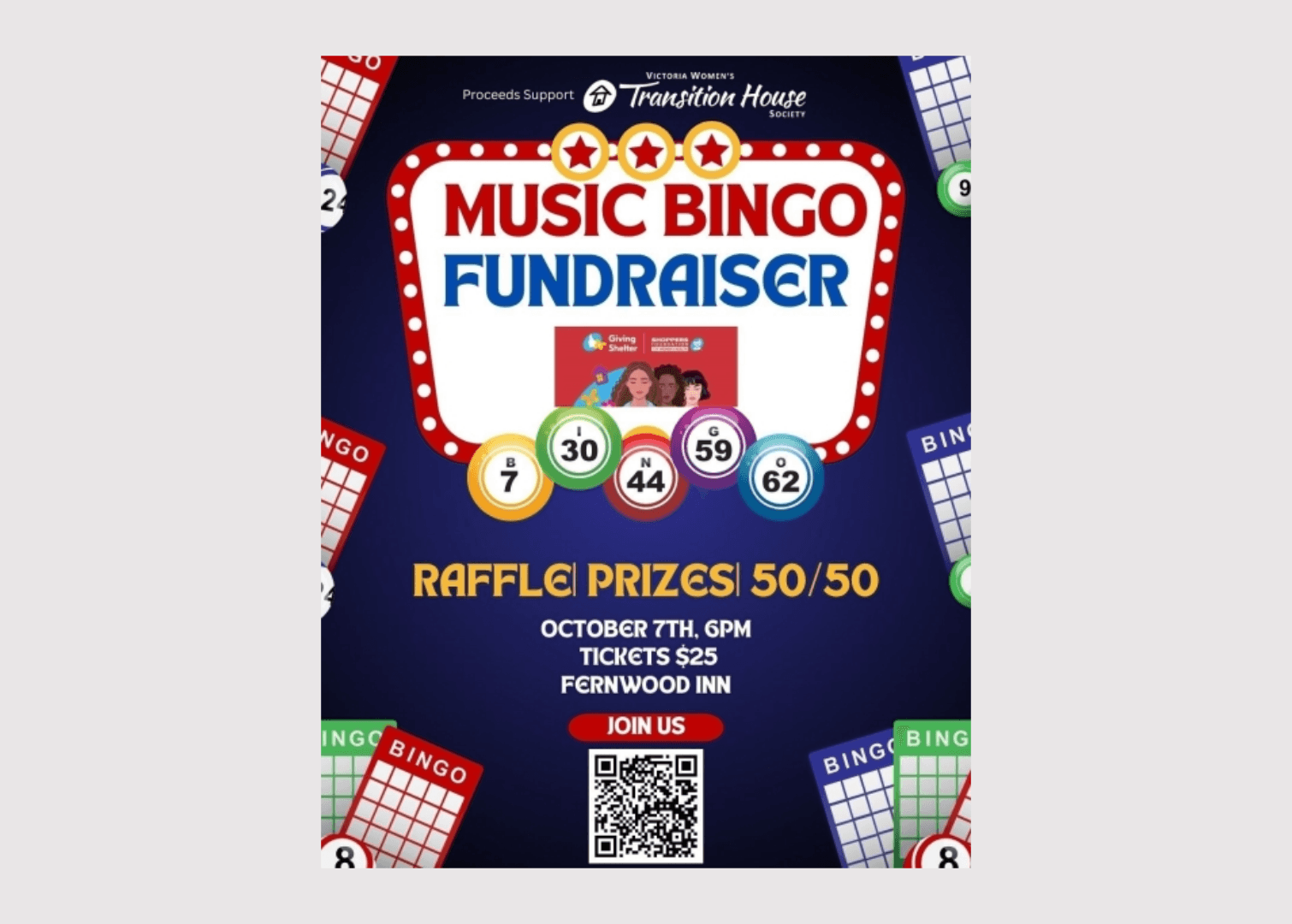 Music Bingo Fundraiser at the Fernwood Inn at The Fernwood Inn