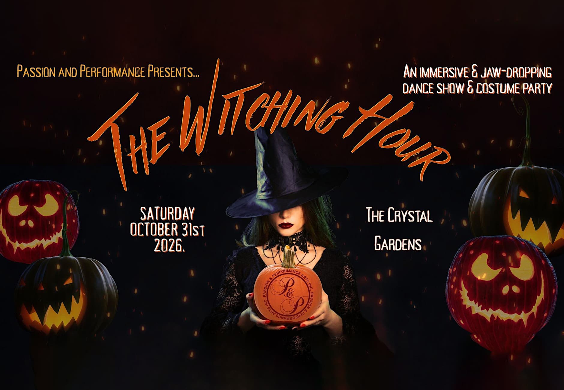 The Witching Hour: A Halloween Performance + Dance Party at Victoria Conference Centre