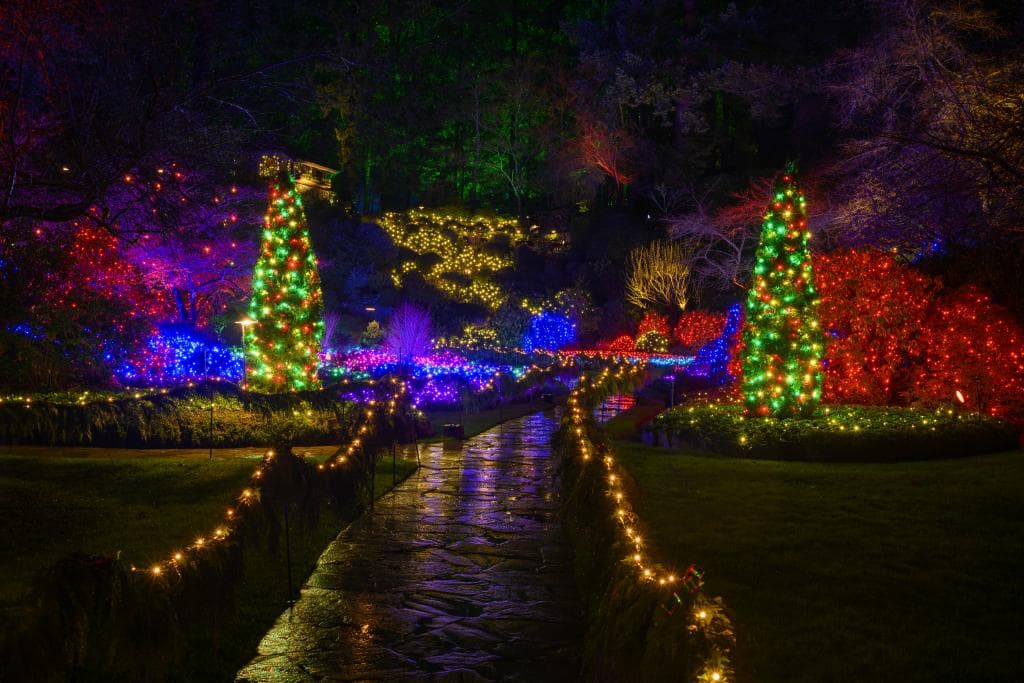 The Magic of Christmas at The Butchart Gardens at The Butchart Gardens