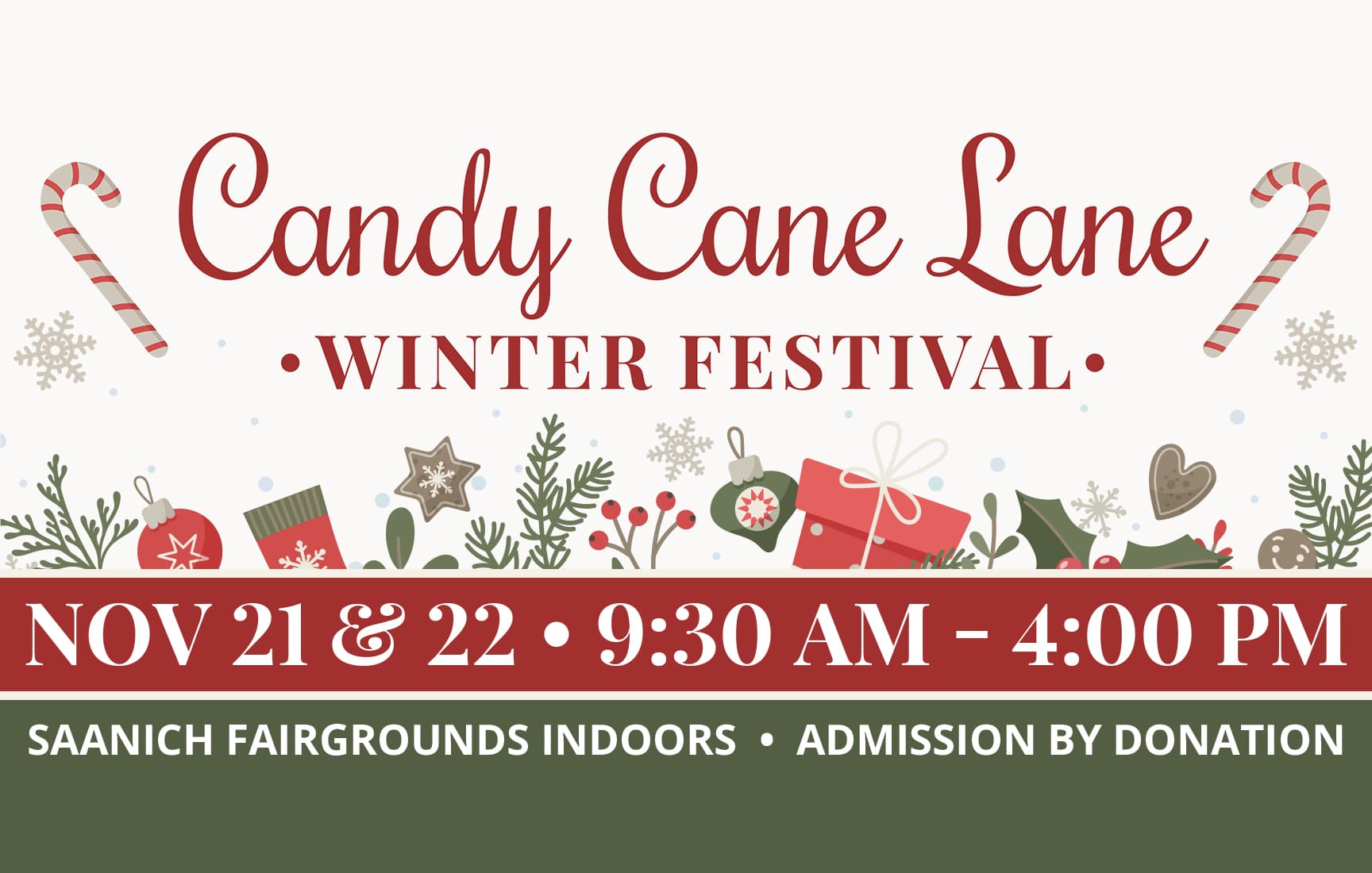Poster for Candy Cane Lane Winter Festival 2026
