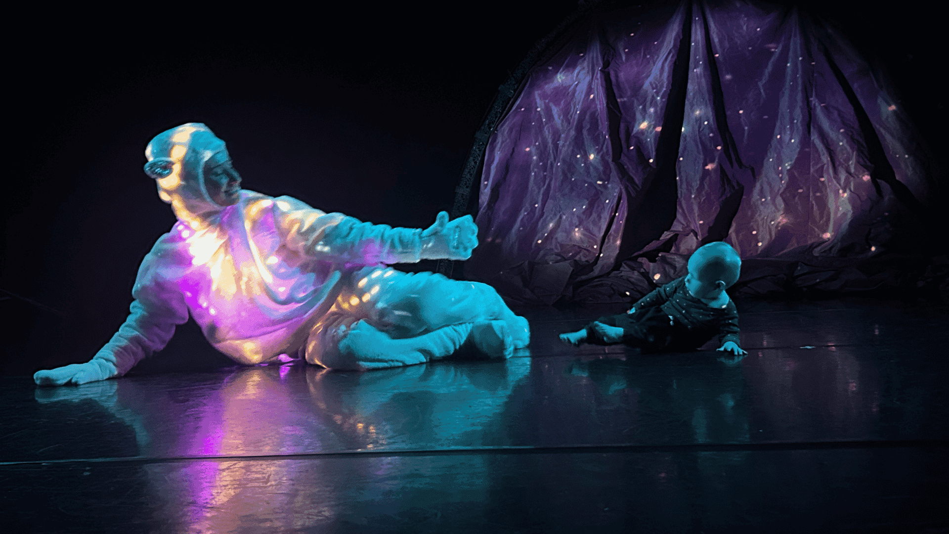 Poster for BABY SPACE OPERA | Mouat’s Family Series