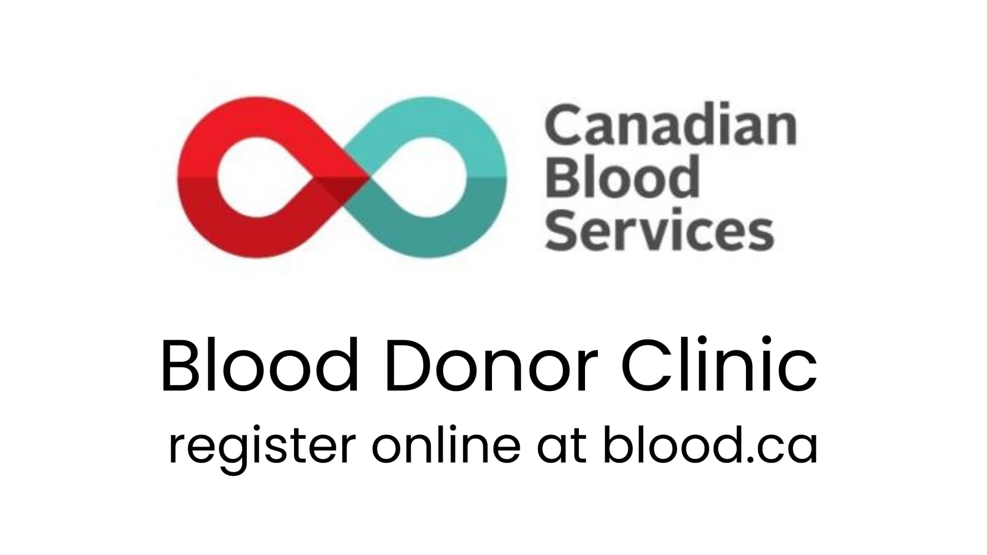 Poster for Blood Donor Clinic