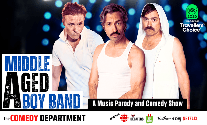 Middle Aged Boy Band at Mary Winspear Centre