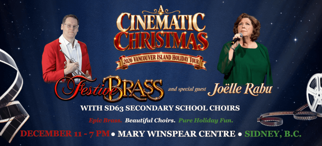 Festive Brass presents A Cinematic Christmas at Mary Winspear Centre