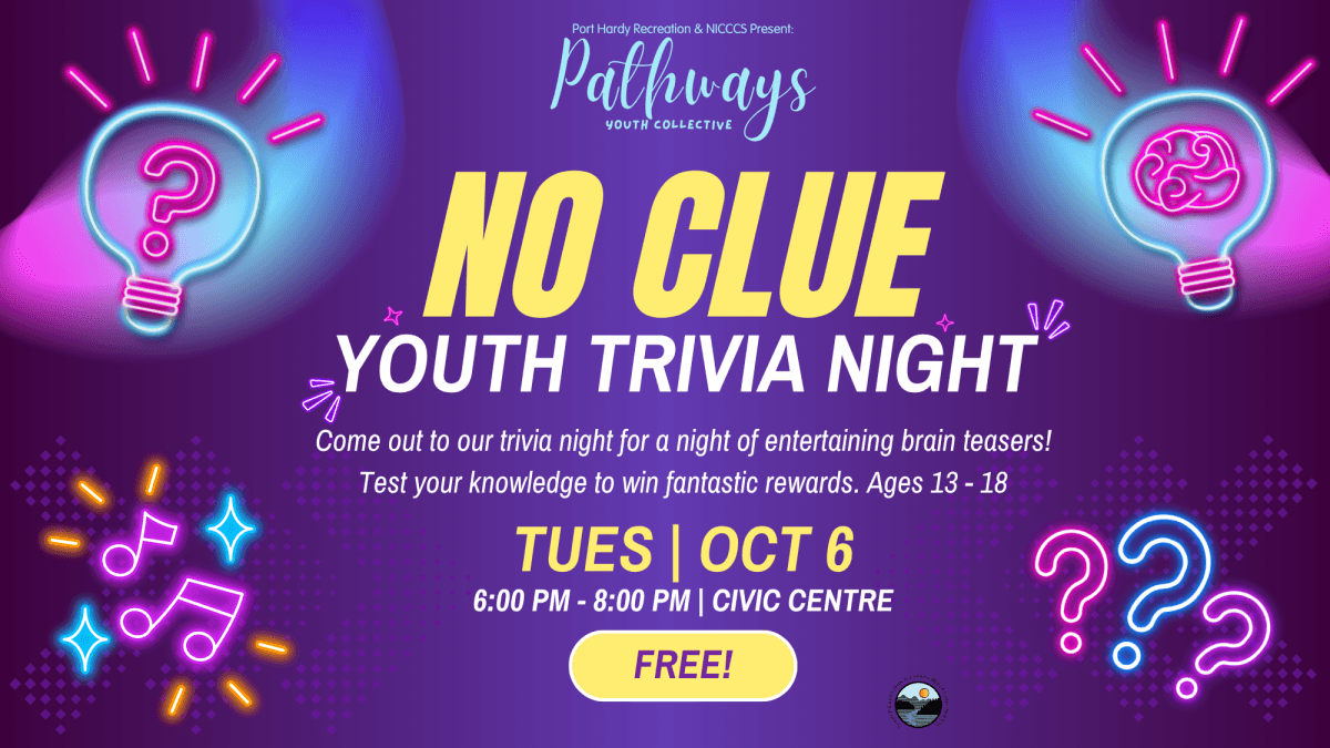 Pathways: No Clue Trivia Night at Port Hardy