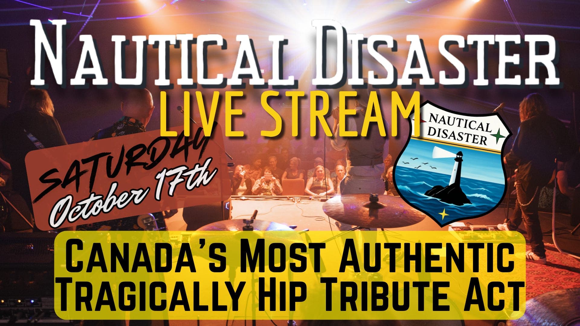 Nautical Disaster – Live Stream at Tidemark Theatre