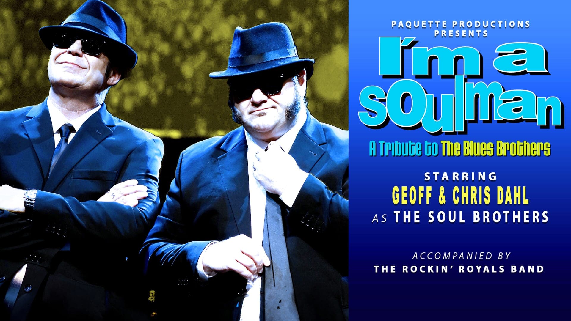 Poster for I’m A Soulman – Tribute to the Blues Brothers