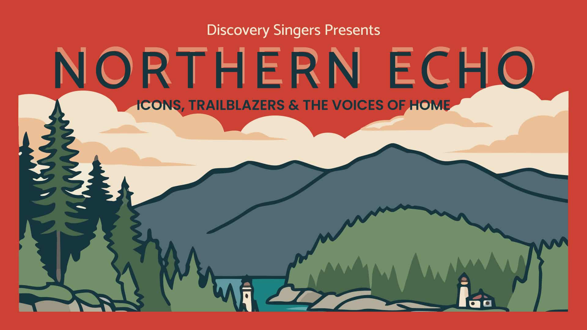 Poster for Northern Echo: Icons, Trailblazers and the Voices of Home