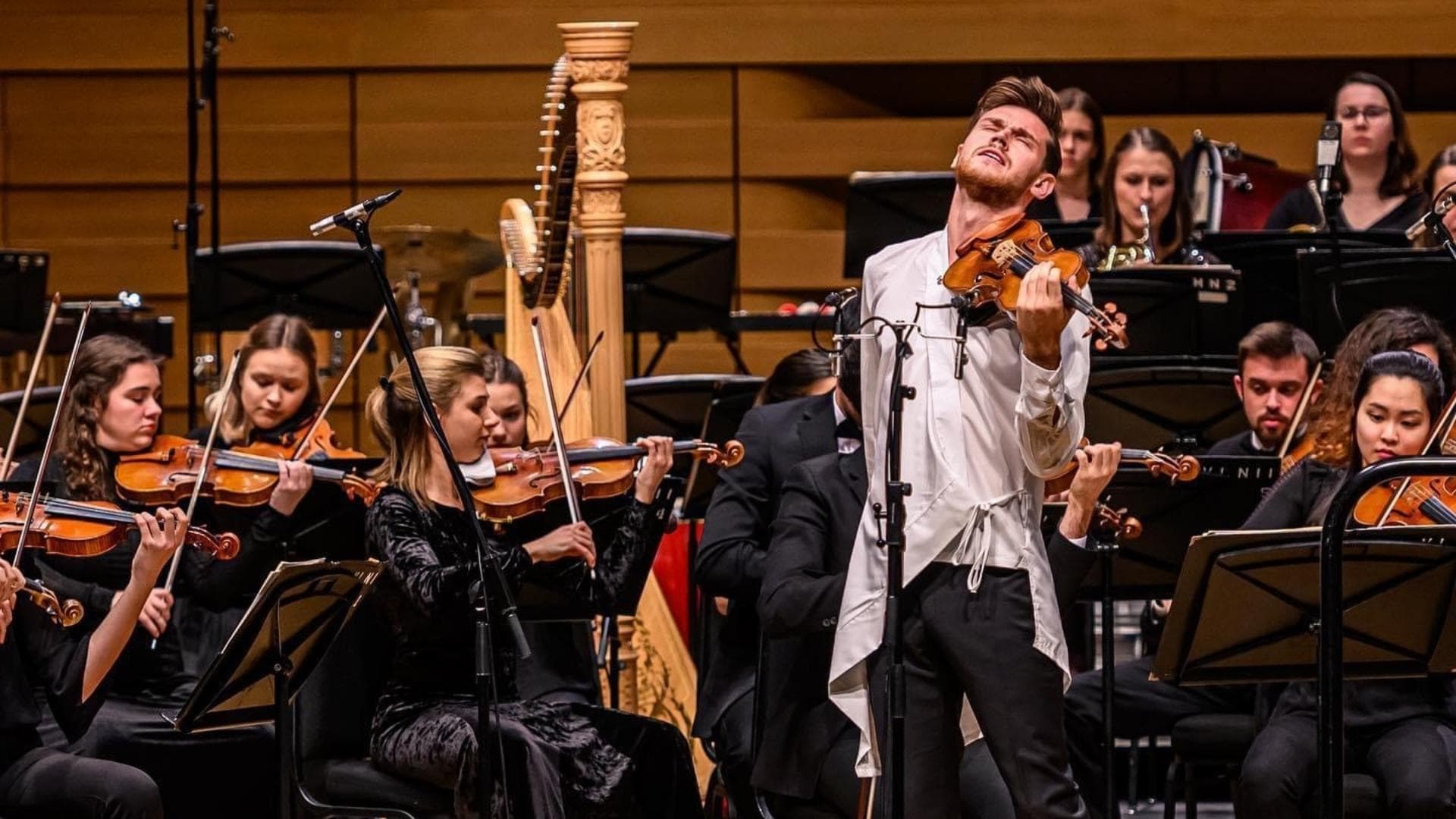 Kluxen & Pouliot – Dvořák’s New World Symphony & Sibelius Violin Concerto at University of Victoria
