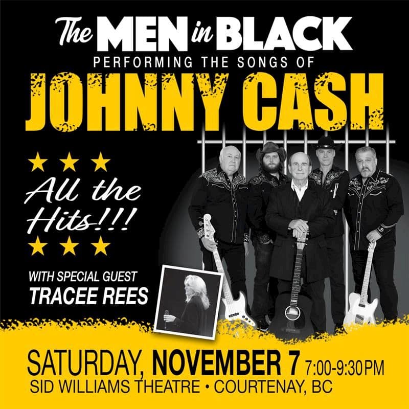 The Men in Black Performing the Songs of Johnny Cash at Sid Williams Theatre