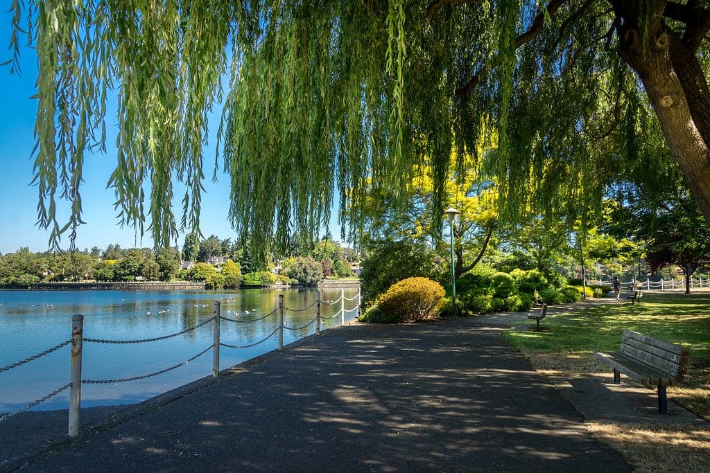 Saxe Point Park in Victoria