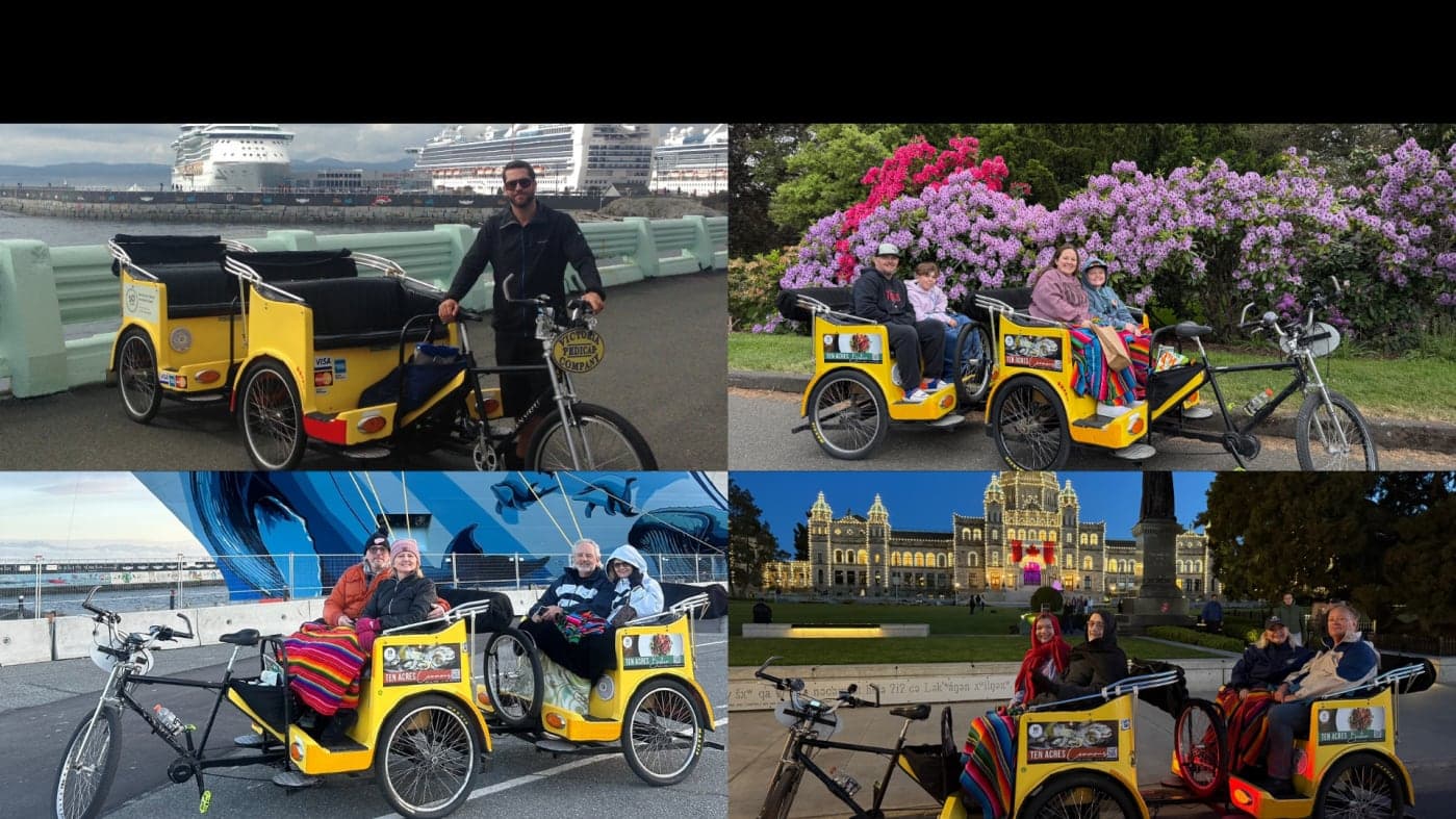 Victoria Bike Rentals and Pedicab Tours in Victoria