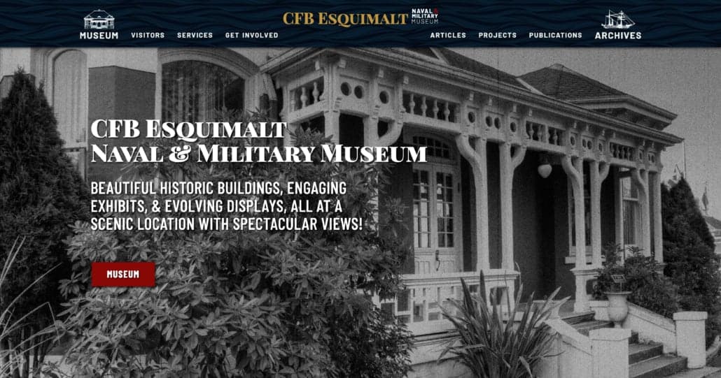 CFB Esquimalt Naval and Military Museum in Victoria