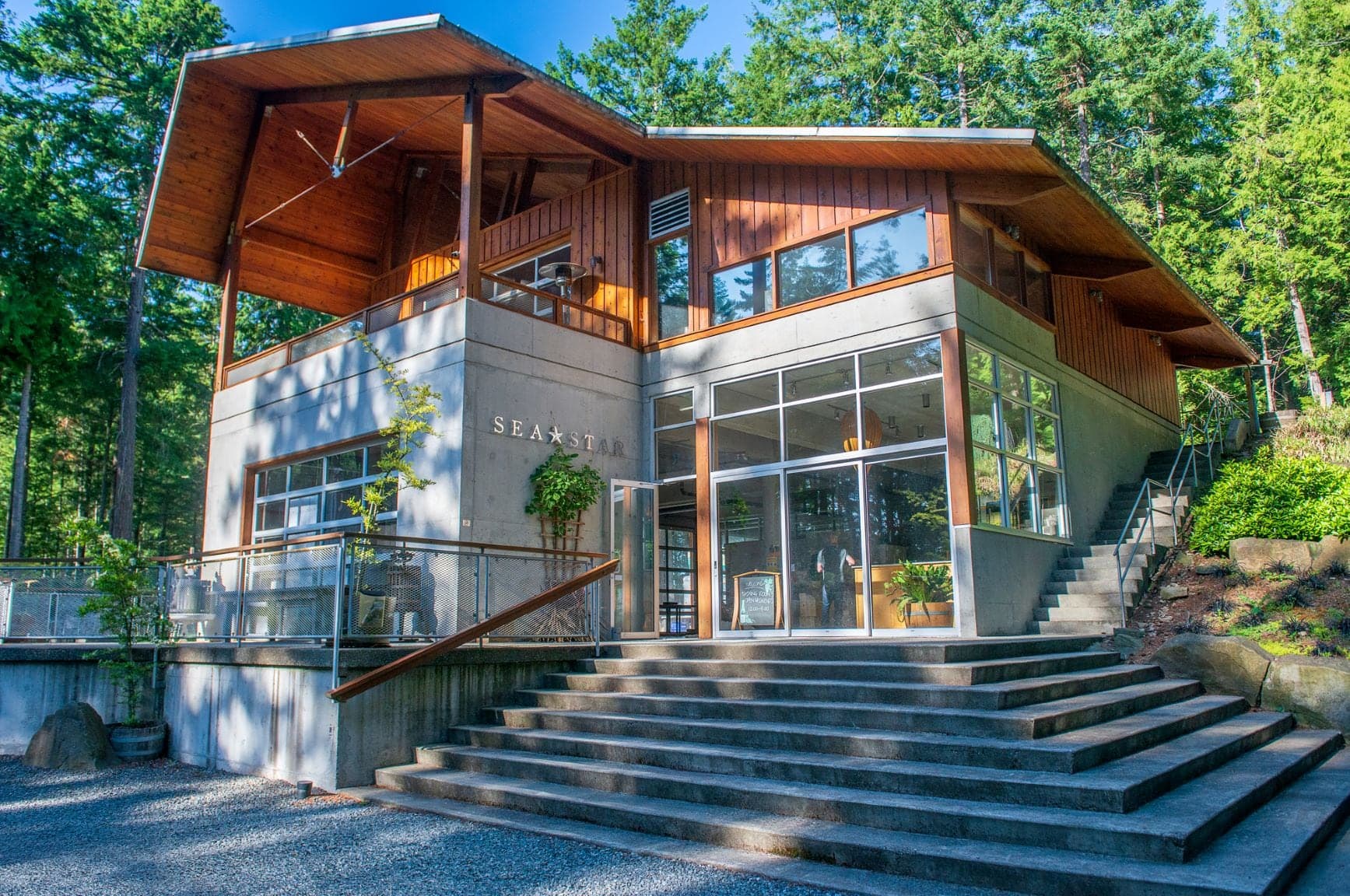 Sea Star Vineyards and Winery in Salt Spring Island