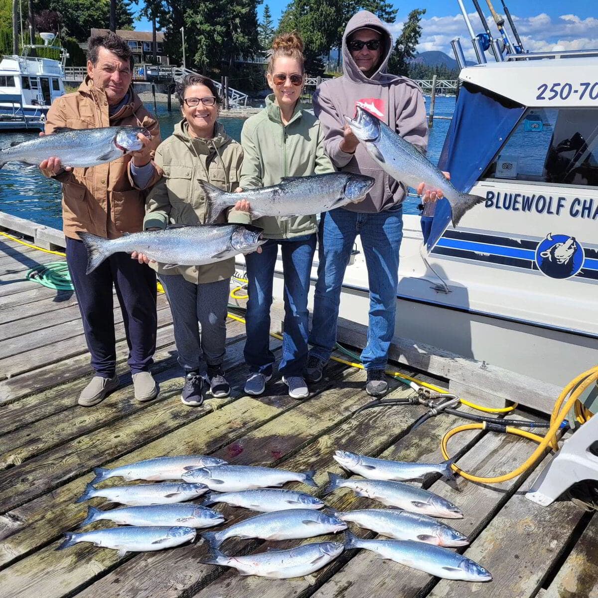 Bluewolf fishing charters in Sooke