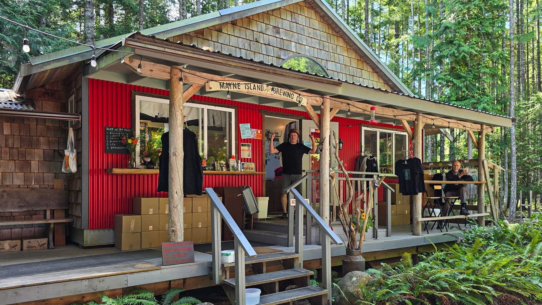 Mayne Island Brewing Co. in Salt Spring Island