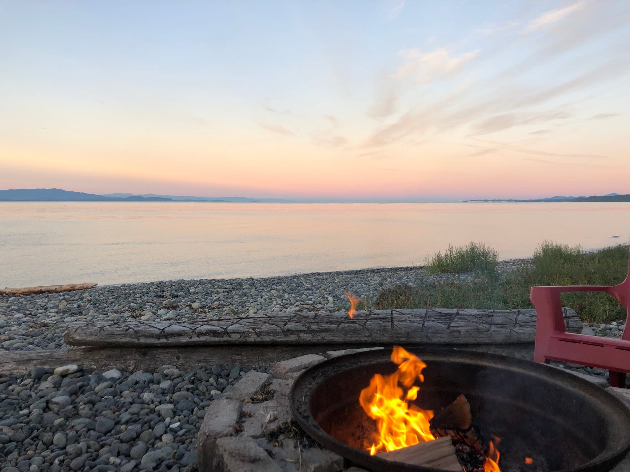 Sea Flame Beach Resort in Qualicum Beach