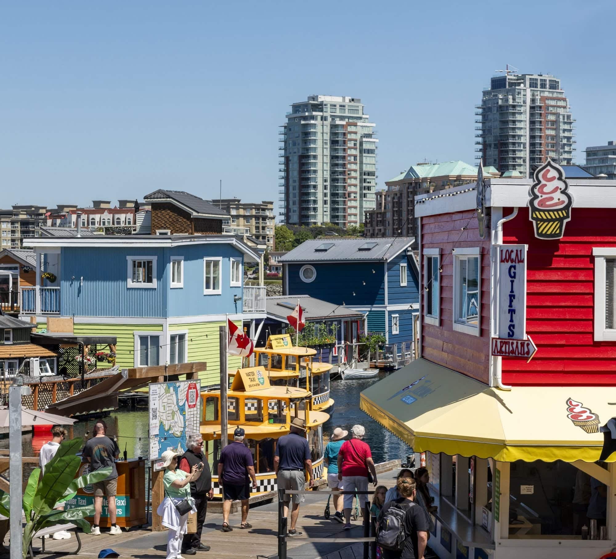Fisherman's Wharf Park in Victoria