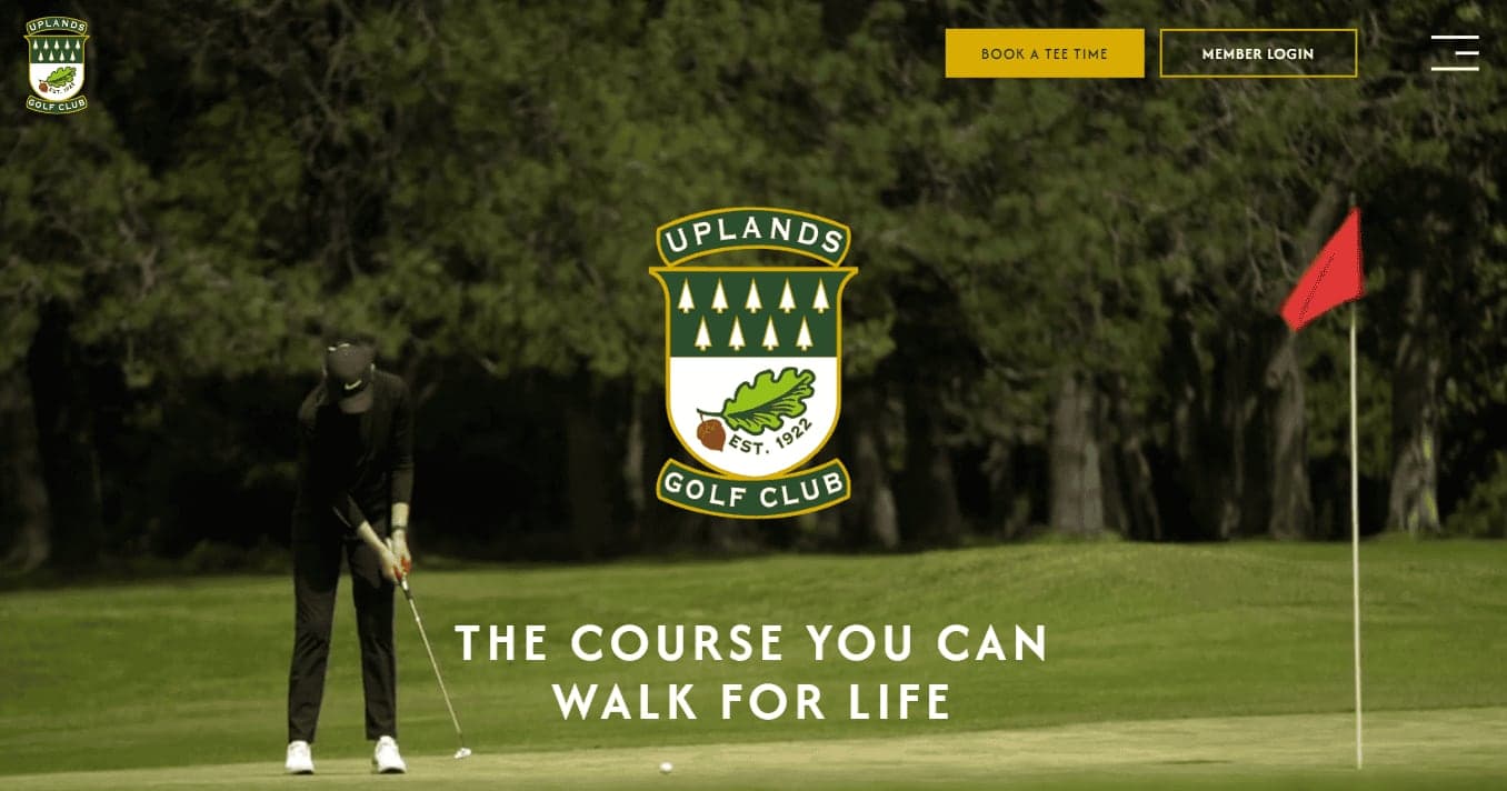 Uplands Golf Club in Victoria