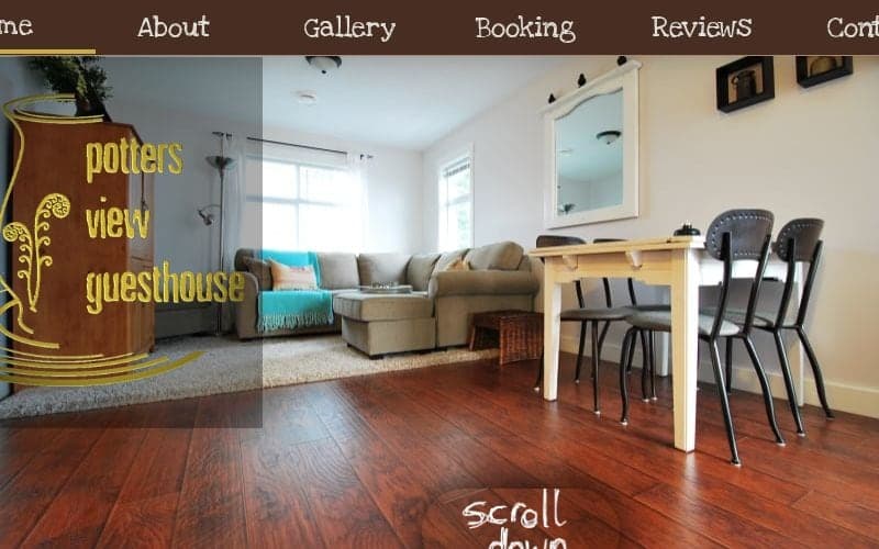 Potter's View Guesthouse B&B in Parksville