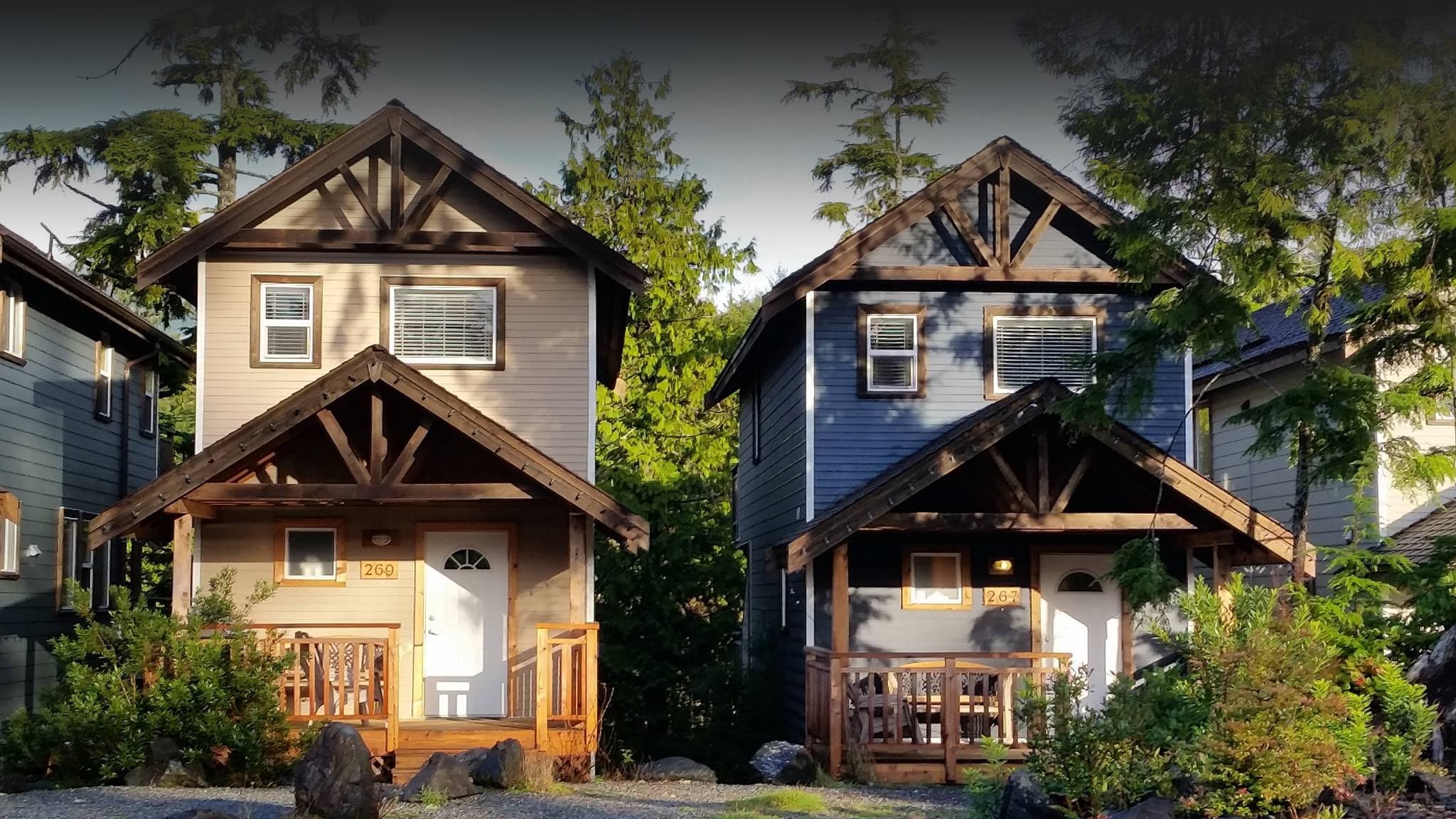 Reef Point Cottages in Ucluelet