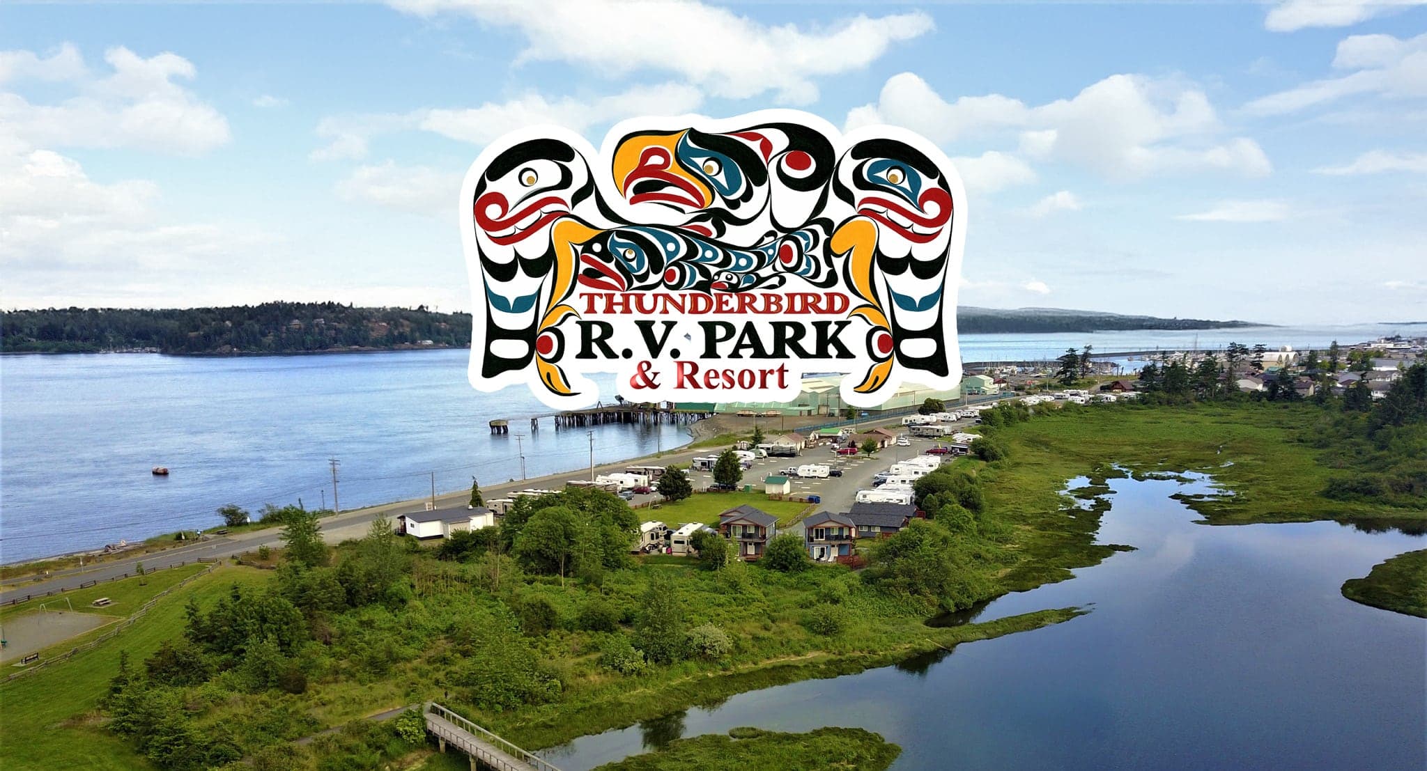 Thunderbird RV Park & Cottage Resort in Campbell River