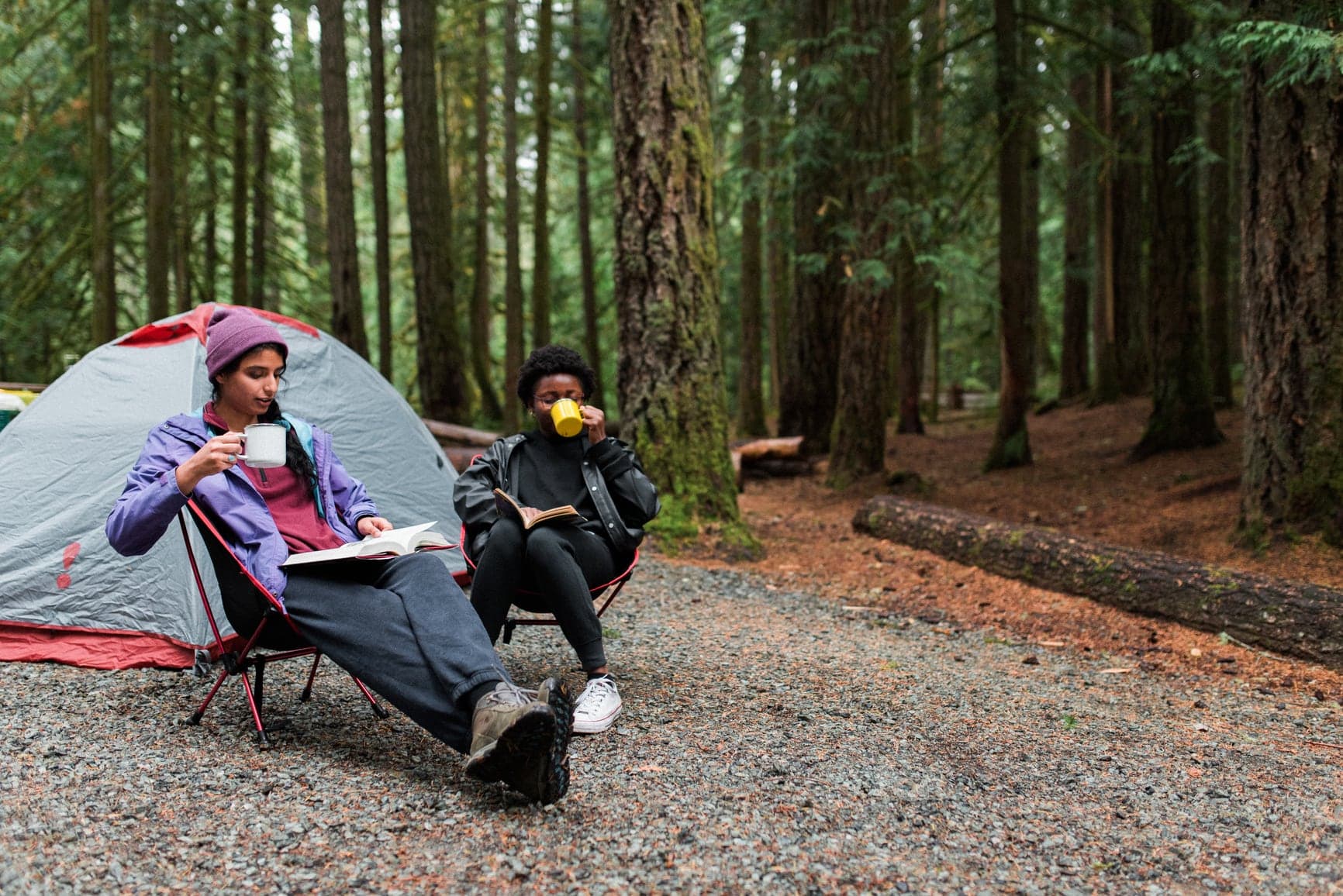Goldstream Park Campground in Victoria